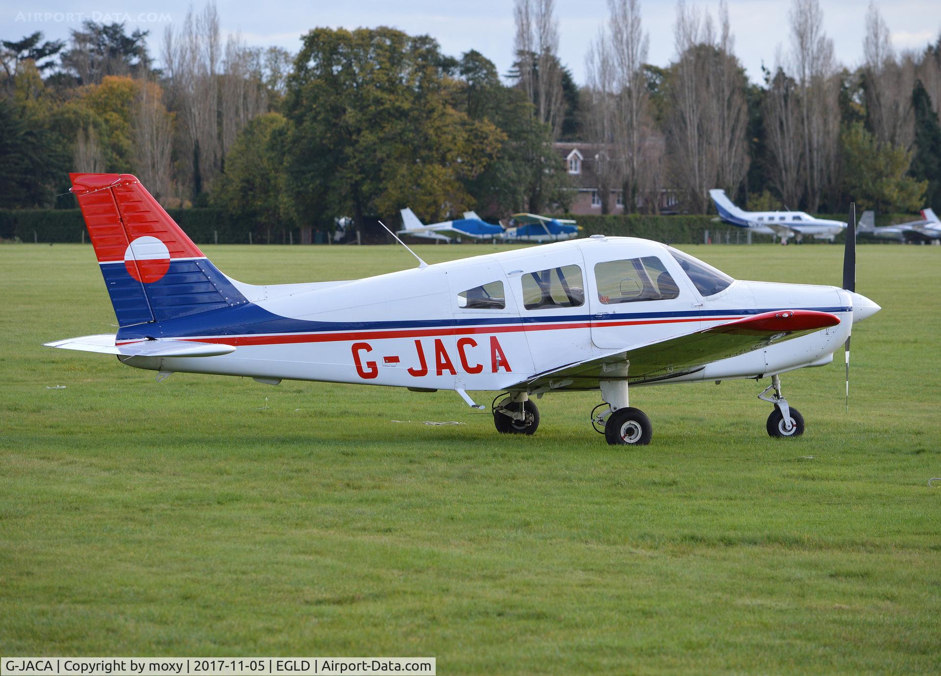 G-JACA, 2001 Piper PA-28-161 Warrior II C/N 28-42139, Piper PA-28-161 Warrior II at Denham. Ex N5328Q