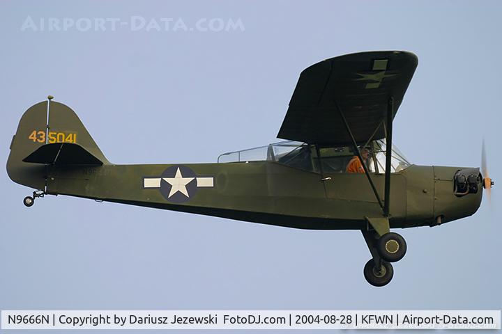 N9666N, 1942 Taylorcraft DC-65 C/N L-5041, Taylorcraft DC-65  C/N L-5041, N9666N