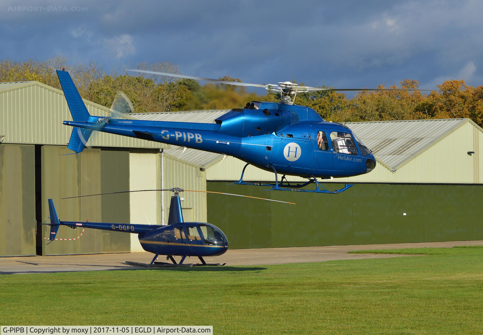 G-PIPB, 1983 Aerospatiale AS-355F-1 Ecureuil 2 C/N 5261, Aerospatiale AS-355F-1 Ecureuil 2 at Denham.