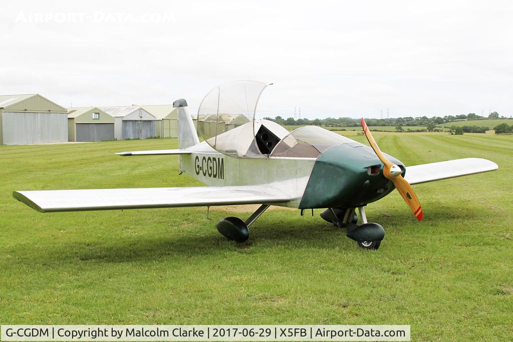 G-CGDM, 2009 Sonex Sonex C/N PFA 337-14761, Sonex Sonex, a recent new resident at Fishburn Airfield, UK. June 29th 2017.