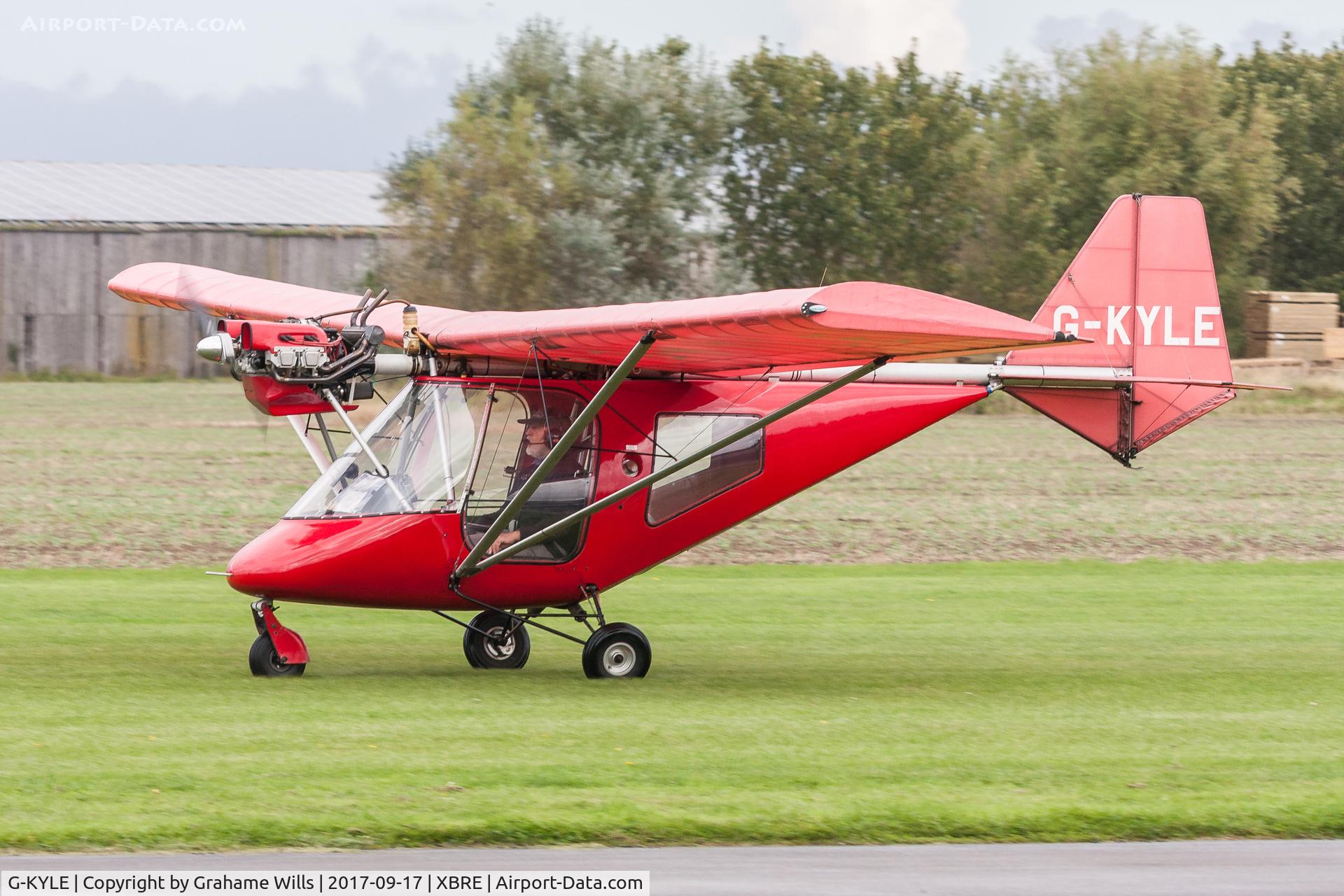 G-KYLE, 2005 Thruster T600N 450 C/N 0053-T600N-113, Thruster T600N 450 G-KYLE RM Aviation, Breighton 17/9/17