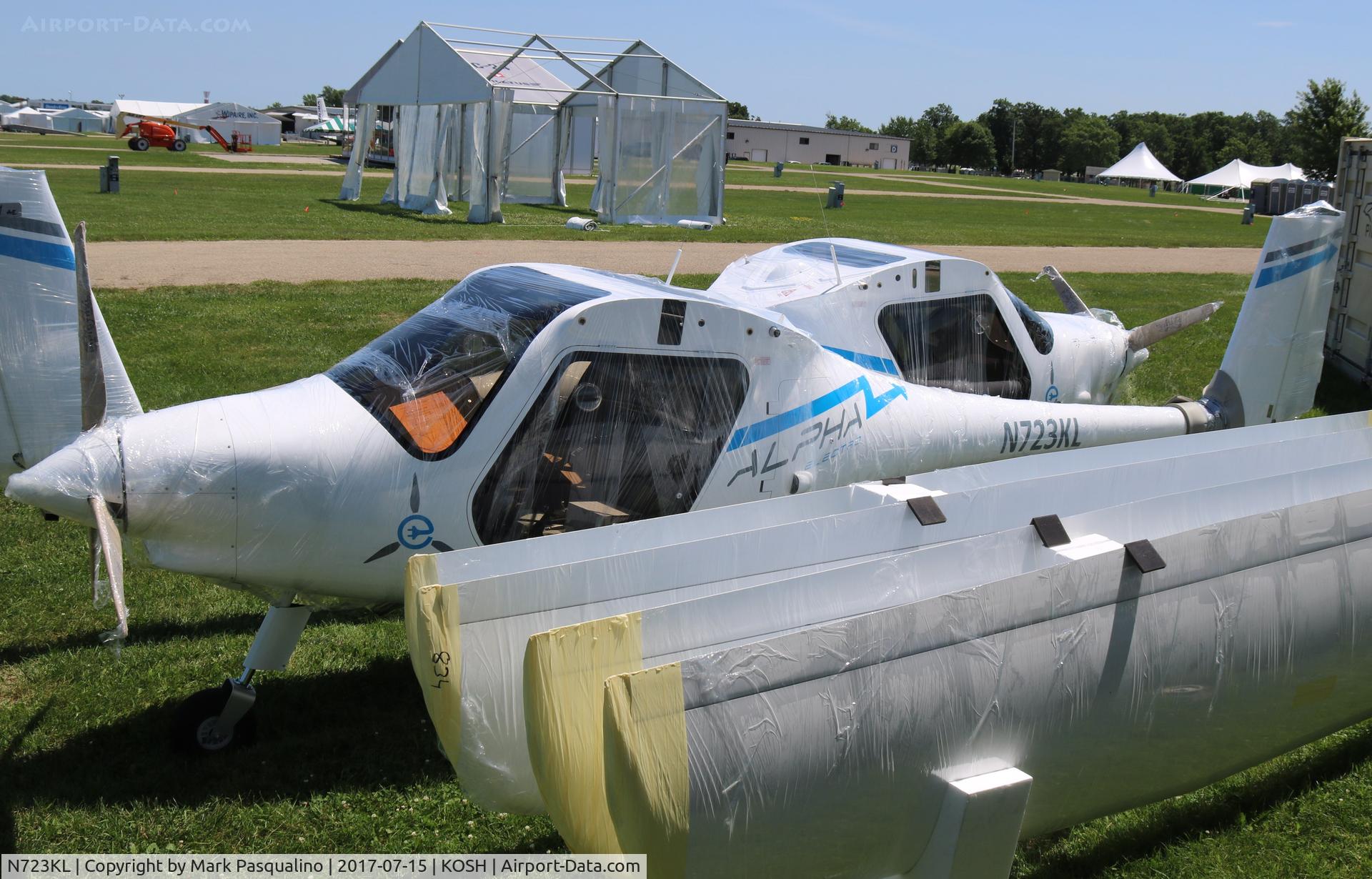 N723KL, Pipistrel Alpha Electro C/N 834 AE 60, Pipistrel Alpha Electro