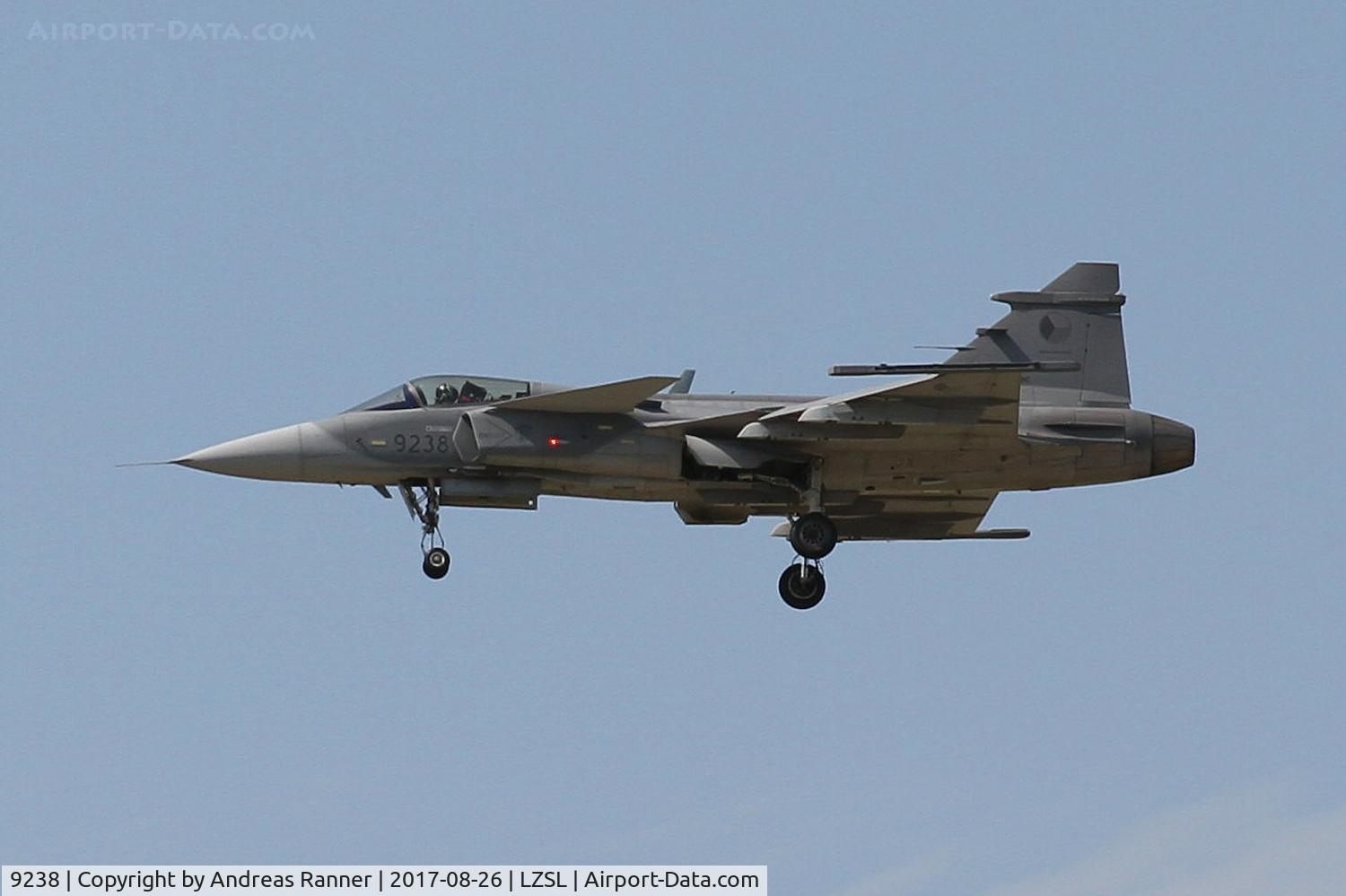 9238, Saab JAS-39C Gripen C/N 39238, Czech Air Force Saab JAS-39C Gripen