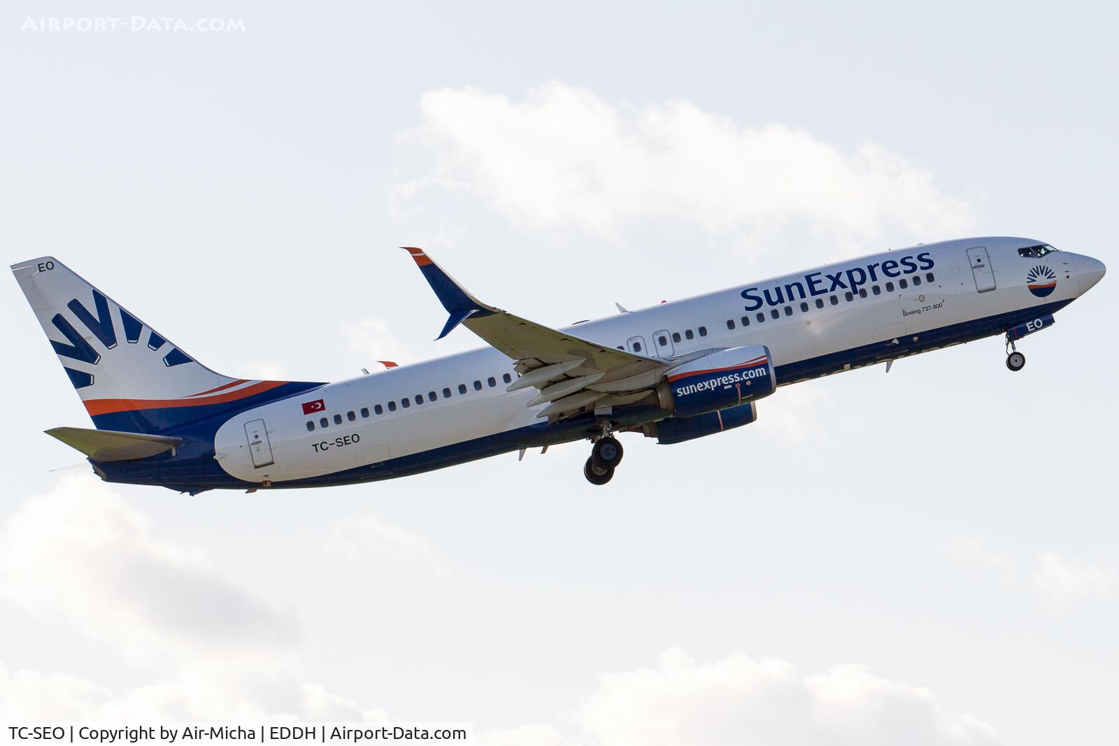 TC-SEO, 2016 Boeing 737-8HC C/N 61178, SunExpress