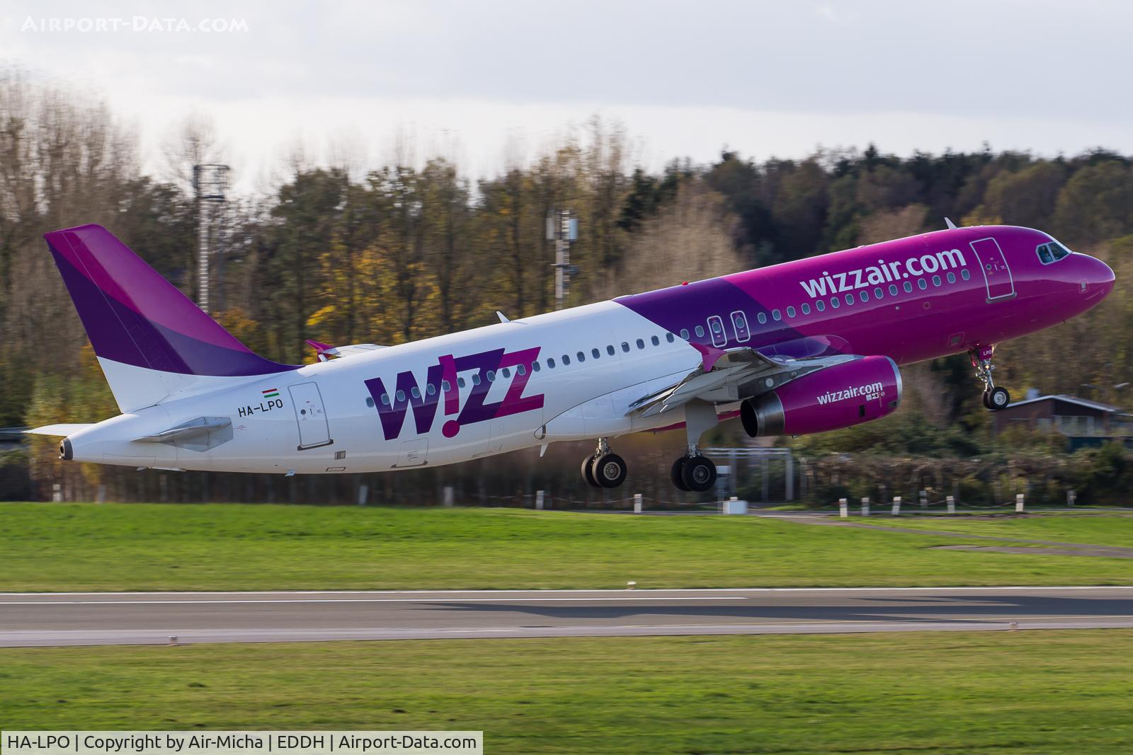 HA-LPO, 2008 Airbus A320-232 C/N 3384, Wizz Air