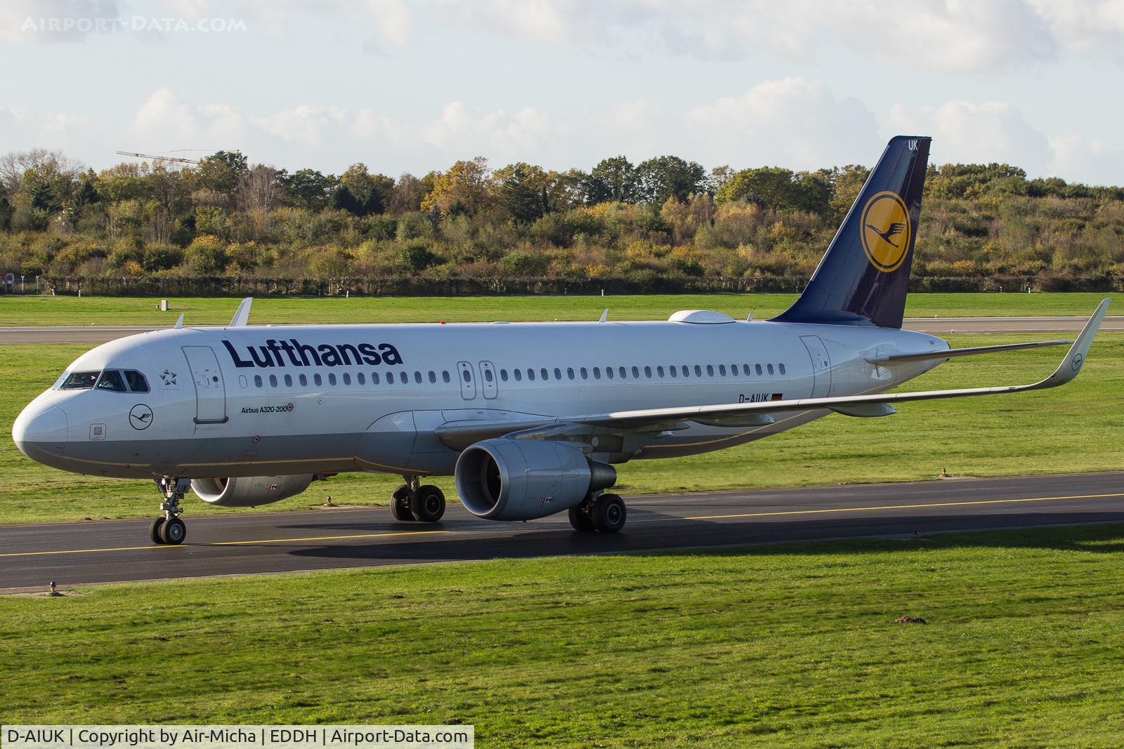 D-AIUK, 2015 Airbus A320-214 C/N 6423, Lufthansa