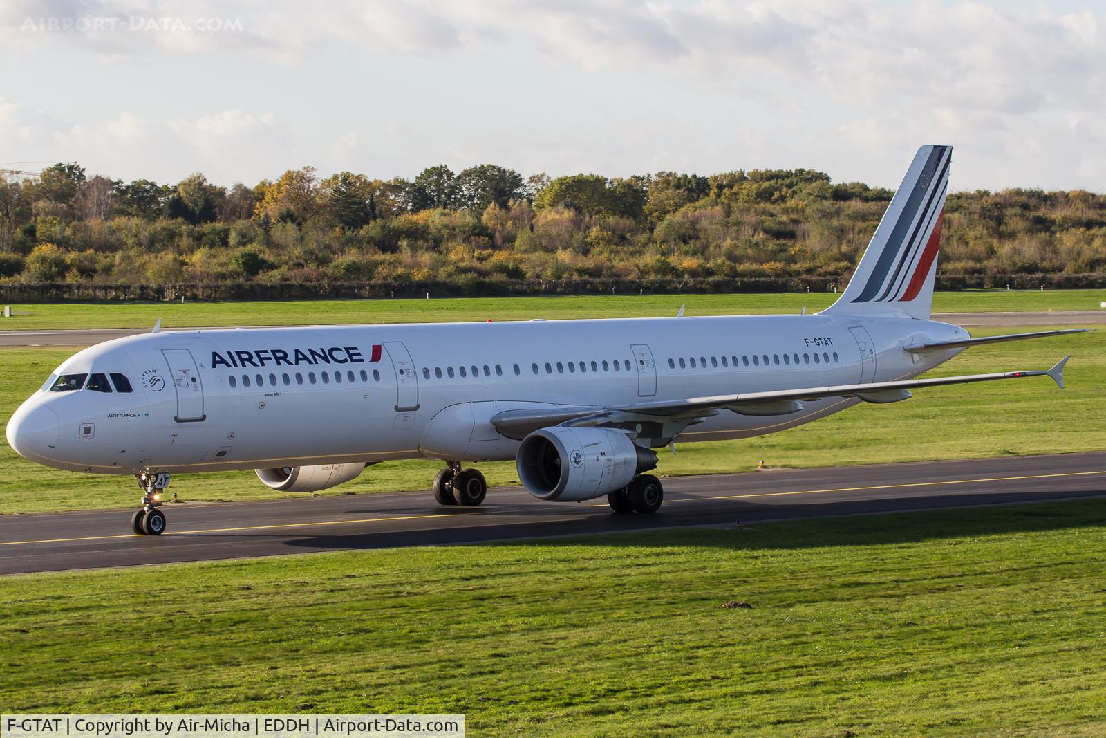 F-GTAT, 2008 Airbus A321-211 C/N 3441, Air France