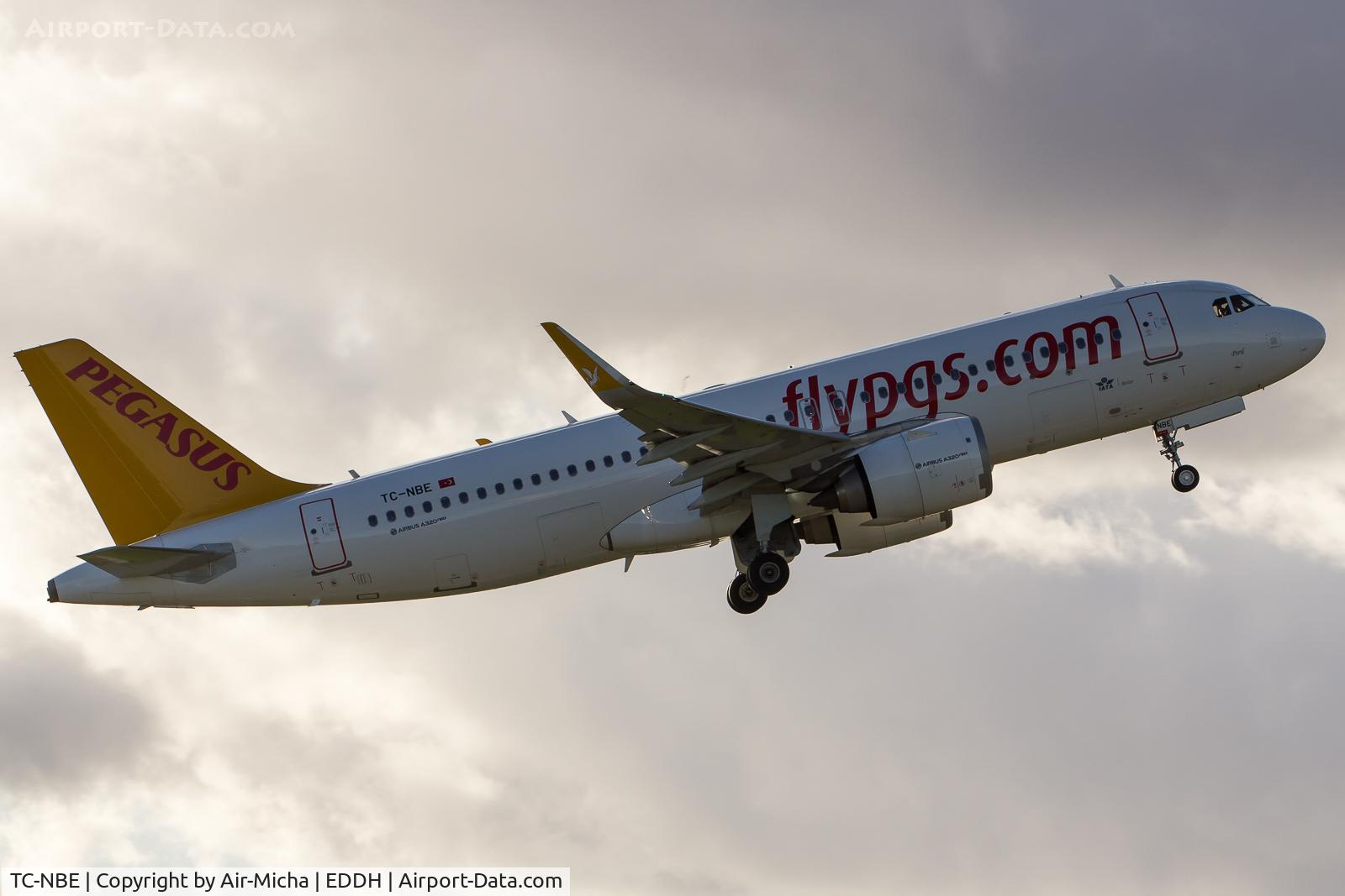 TC-NBE, 2016 Airbus A320-251N C/N 7380, Pegasus Airlines