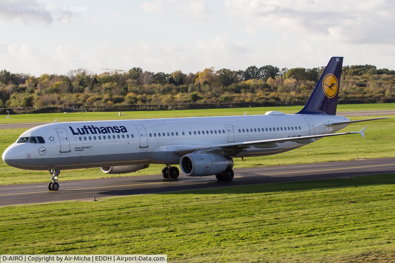 D-AIRO, 1995 Airbus A321-131 C/N 0563, Lufthansa