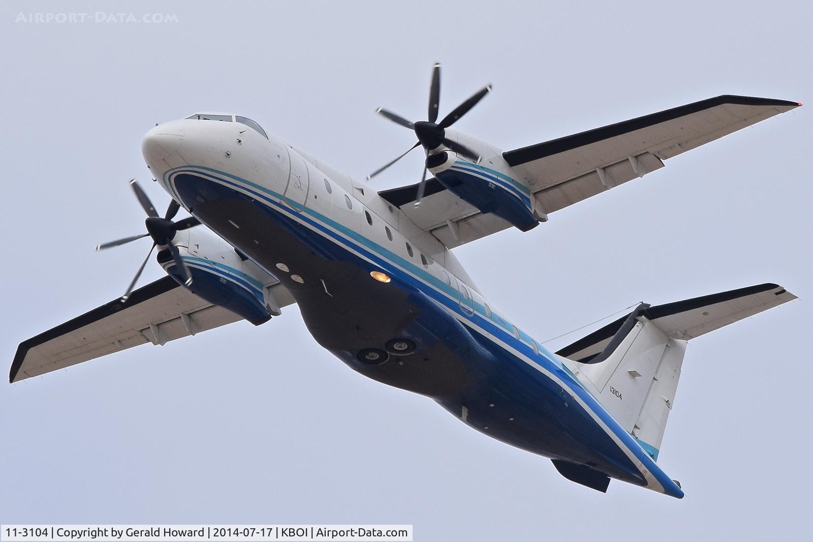 11-3104, 1997 Dornier C-146A Wolfhound (Do328-110) C/N 3085, Departing RWY 10R.