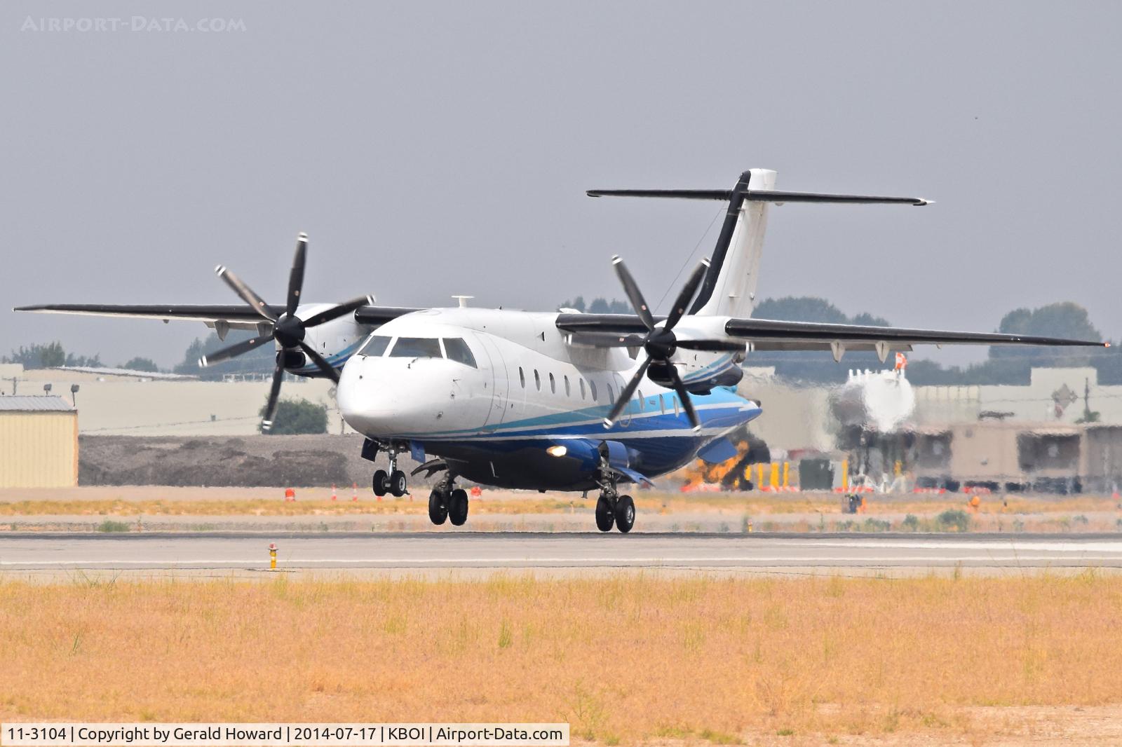 11-3104, 1997 Dornier C-146A Wolfhound (Do328-110) C/N 3085, Landing RWY 10R.