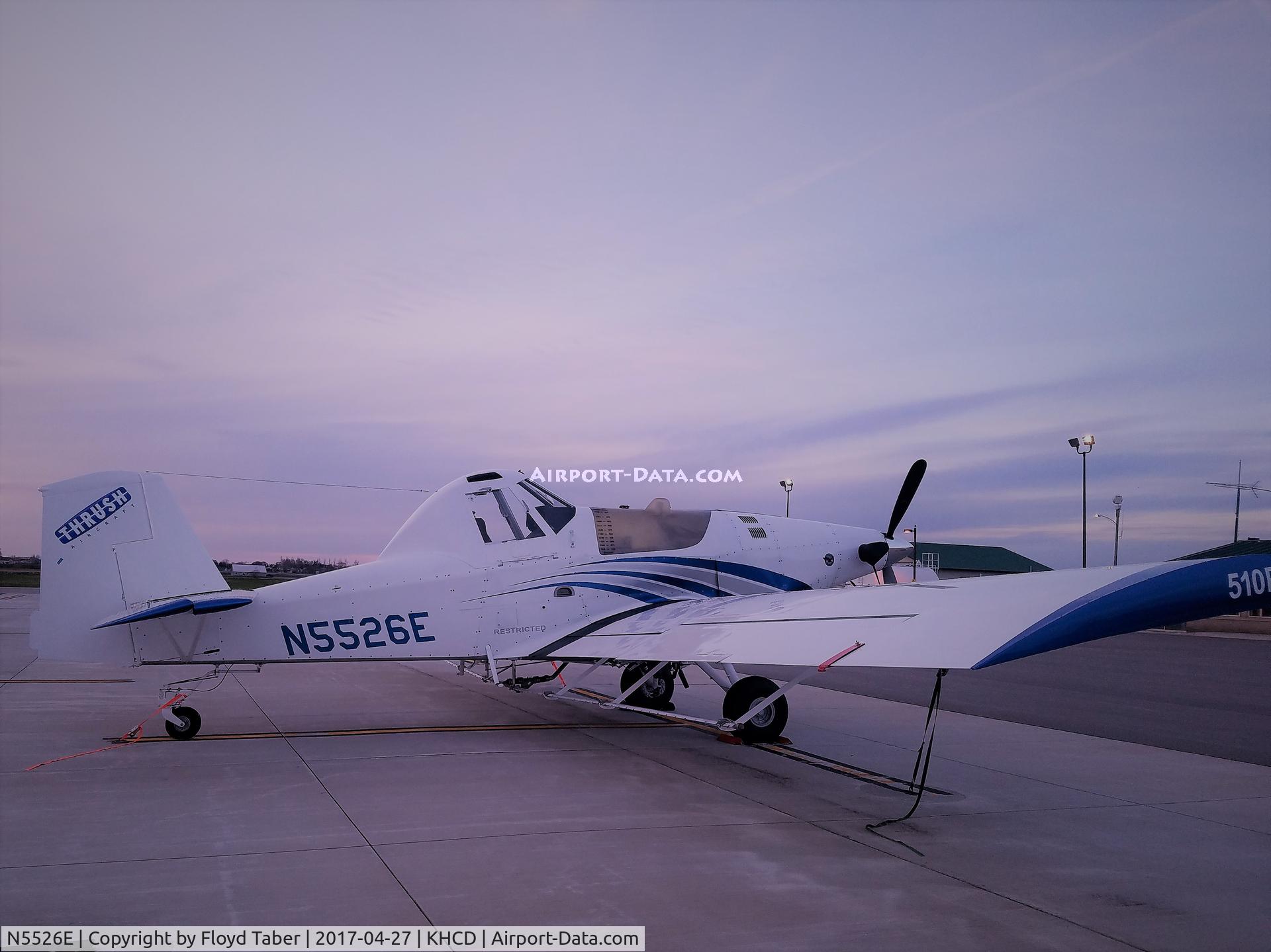 N5526E, 2017 Thrush Aircraft Inc S2R-T34 C/N T34-452, Sitting outside after just being purchased