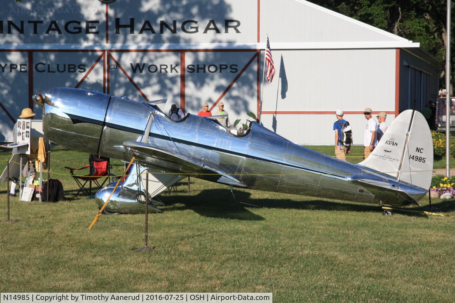 N14985, 1936 Ryan Aeronautical ST-A C/N 117, 1936 Ryan Aeronautical ST-A, c/n: 117