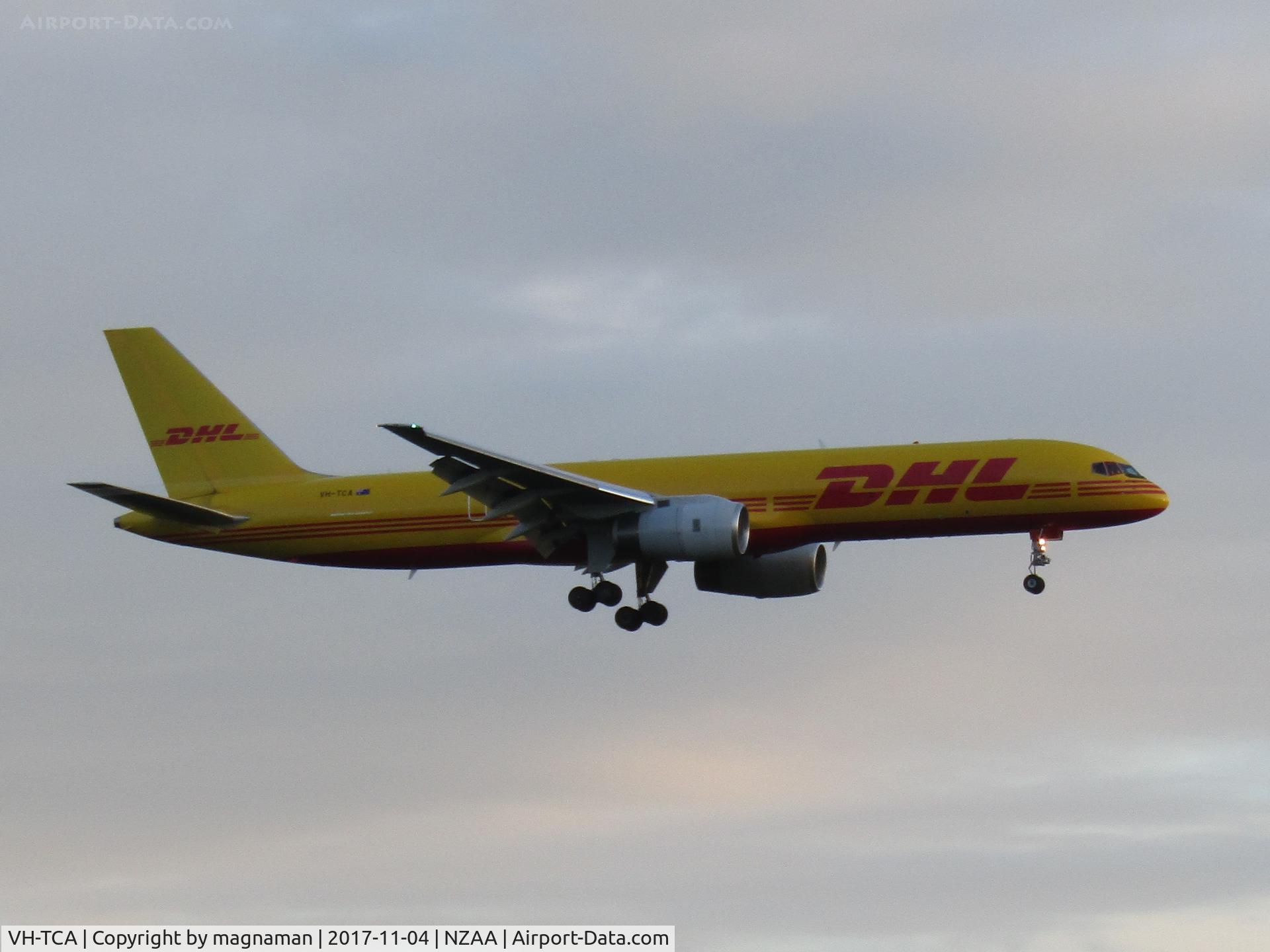 VH-TCA, 1992 Boeing 757-236/PCF C/N 25620, back home