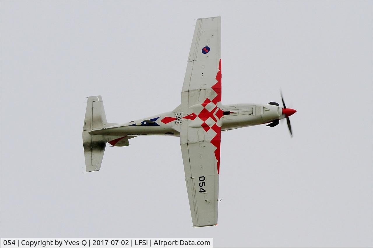 054, Pilatus PC-9M C/N 617, Pilatus PC-9M, Croatian Air Force aerobatic team, On display, St Dizier-Robinson Air Base 113 (LFSI) Open day 2017
