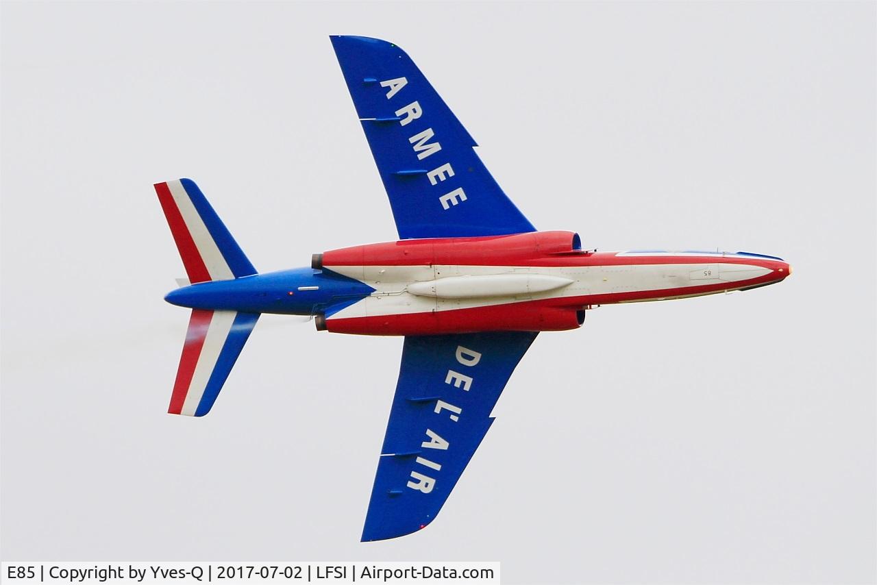 E85, Dassault-Dornier Alpha Jet E C/N E85, Dassault-Dornier Alpha Jet E (F-UGFF), Athos 08 of Patrouille de France 2017, On display, St Dizier-Robinson Air Base 113 (LFSI) Open day 2017