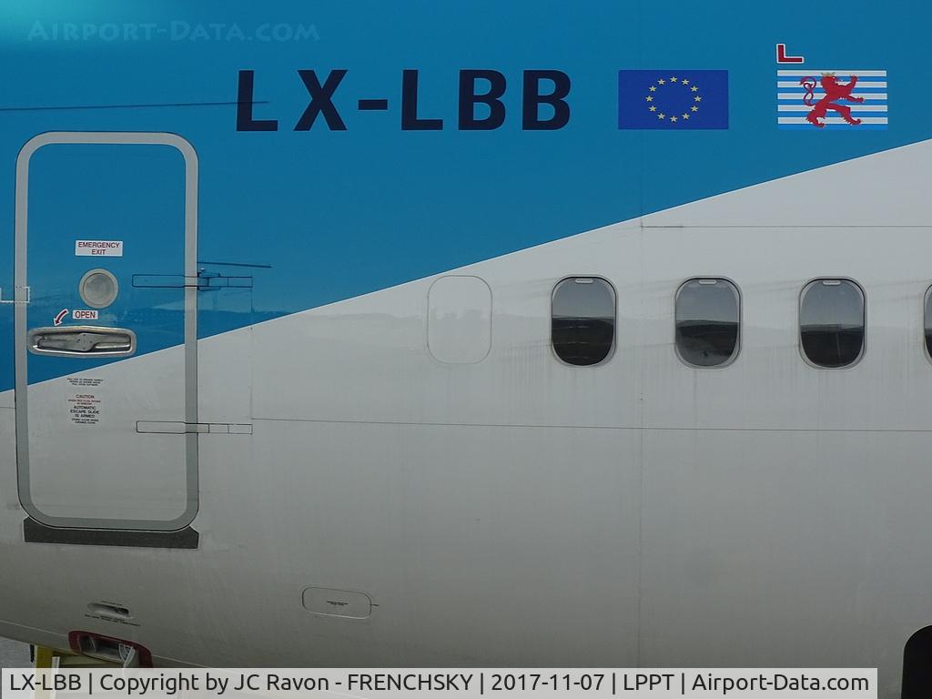 LX-LBB, 2015 Boeing 737-86J C/N 36875, LG3759 from Luxembourg (LUX)