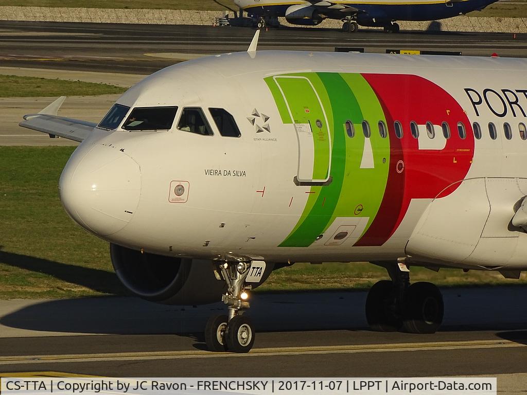 CS-TTA, 1997 Airbus A319-111 C/N 750, TP436 departure to Paris Orly