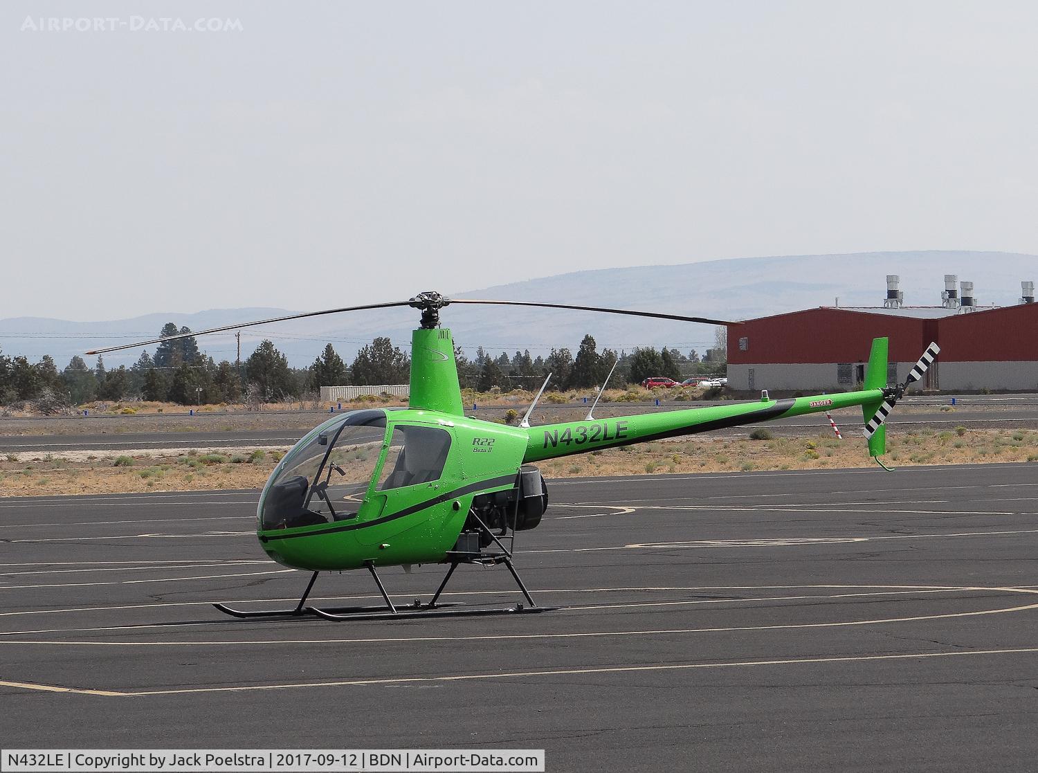 N432LE, 2006 Robinson R22 Beta C/N 4032, R.22 at Bend Muni. airport OR