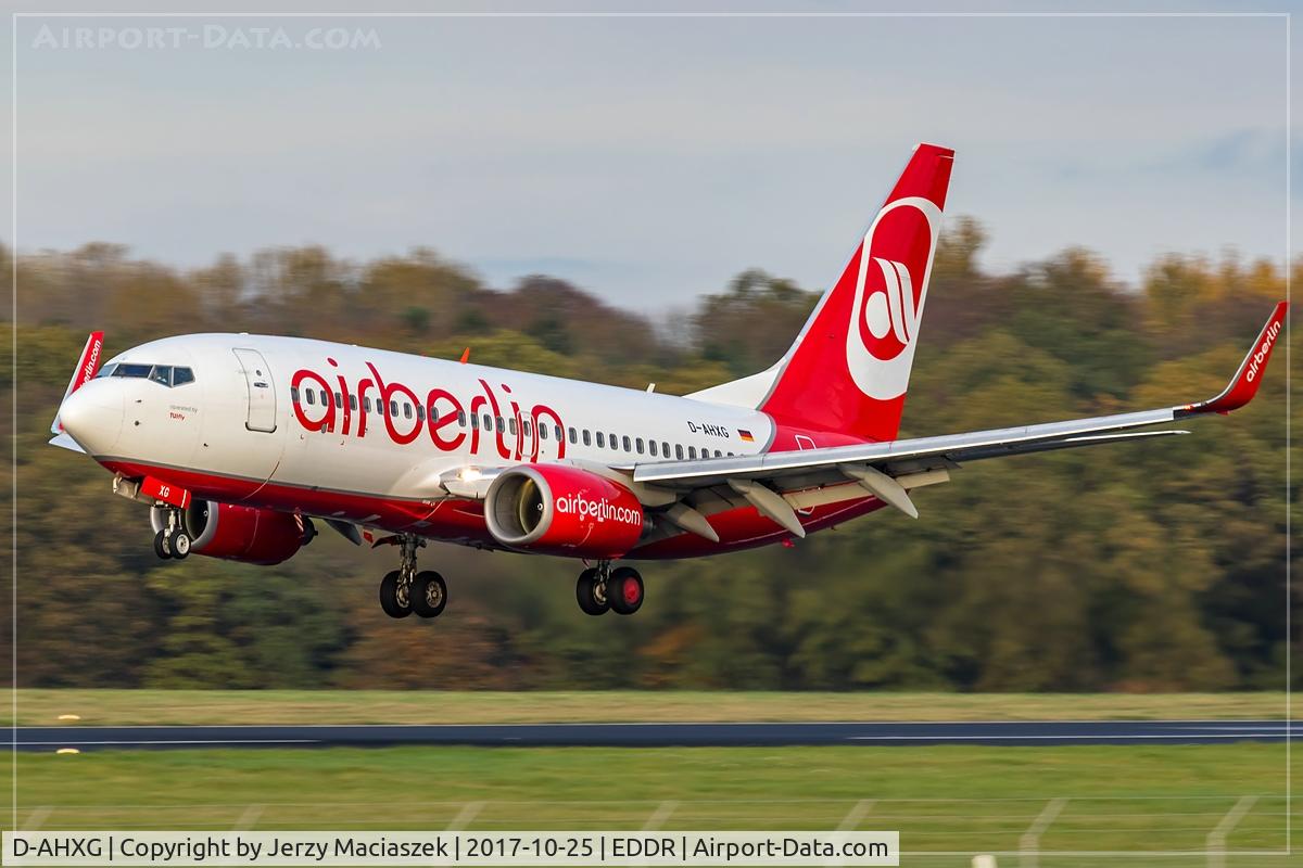 D-AHXG, 2008 Boeing 737-7K5 C/N 35140, Boeing 737-7K5,