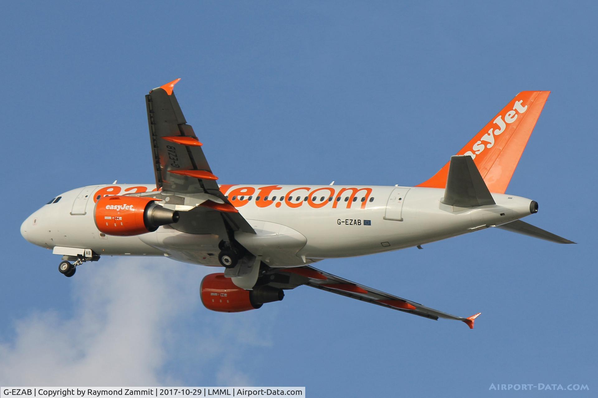 G-EZAB, 2006 Airbus A319-111 C/N 2681, A319 G-EZAB Easyjet