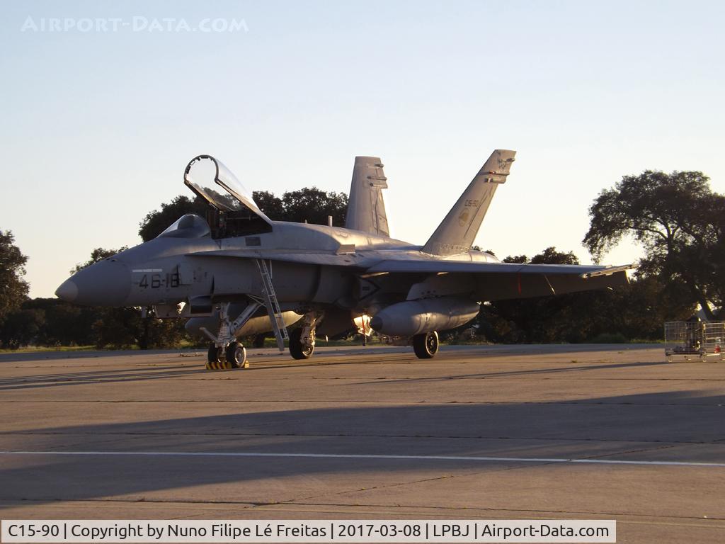 C15-90, McDonnell Douglas F/A-18A+ Hornet C/N 332/A276, During the Real Thaw 2017.
