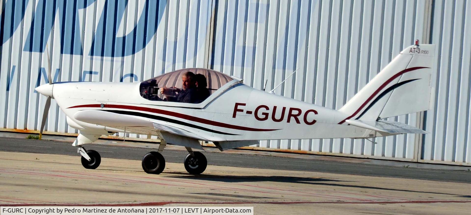 F-GURC, Aero AT-3 R100 C/N AT3-016, Foronda - Vitoria-Gasteiz - España