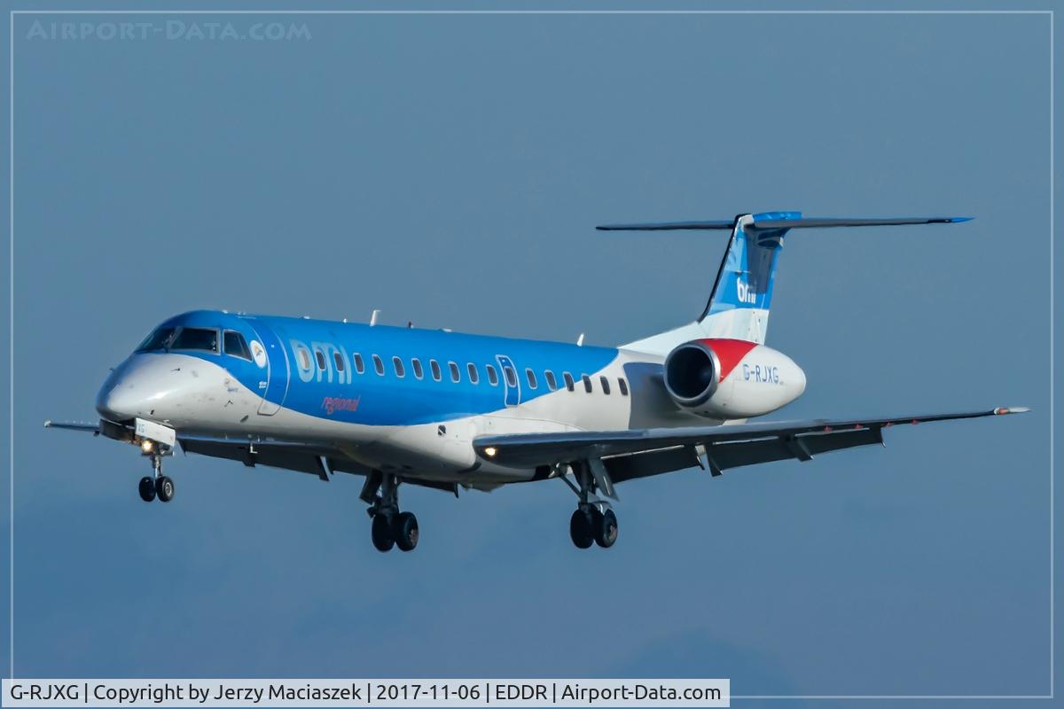 G-RJXG, 2001 Embraer EMB-145EP (ERJ-145EP) C/N 145390, Embraer EMB-145EP (ERJ-145EP)