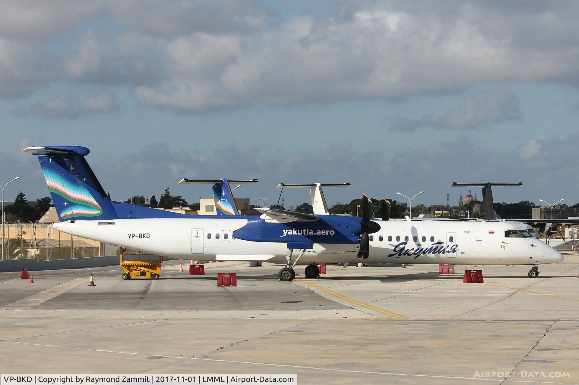 VP-BKD, 2007 De Havilland Canada DHC-8-402Q Dash 8 C/N 4162, DHC-8 VP-BKD Yakutia Airlines