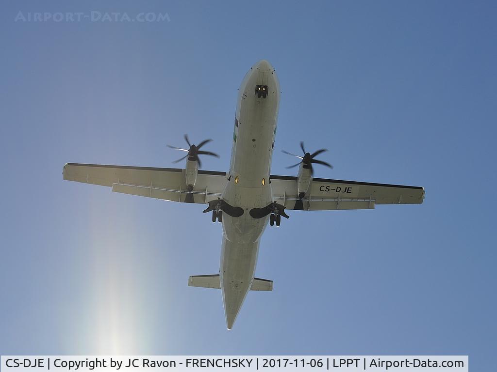 CS-DJE, 2015 ATR 72-600 (72-212A) C/N 1236, TP1957 from Porto landing runway 03