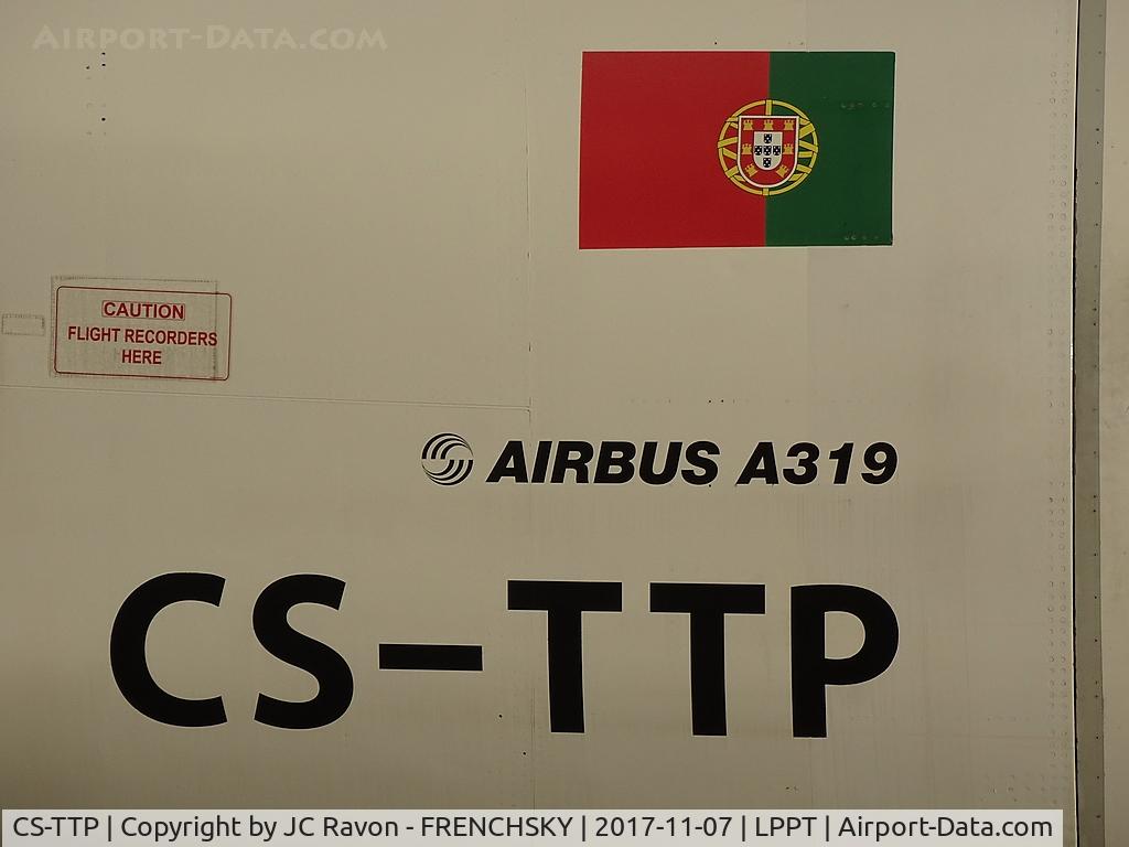 CS-TTP, 2000 Airbus A319-111 C/N 1165, Named Josefa D'Obidos