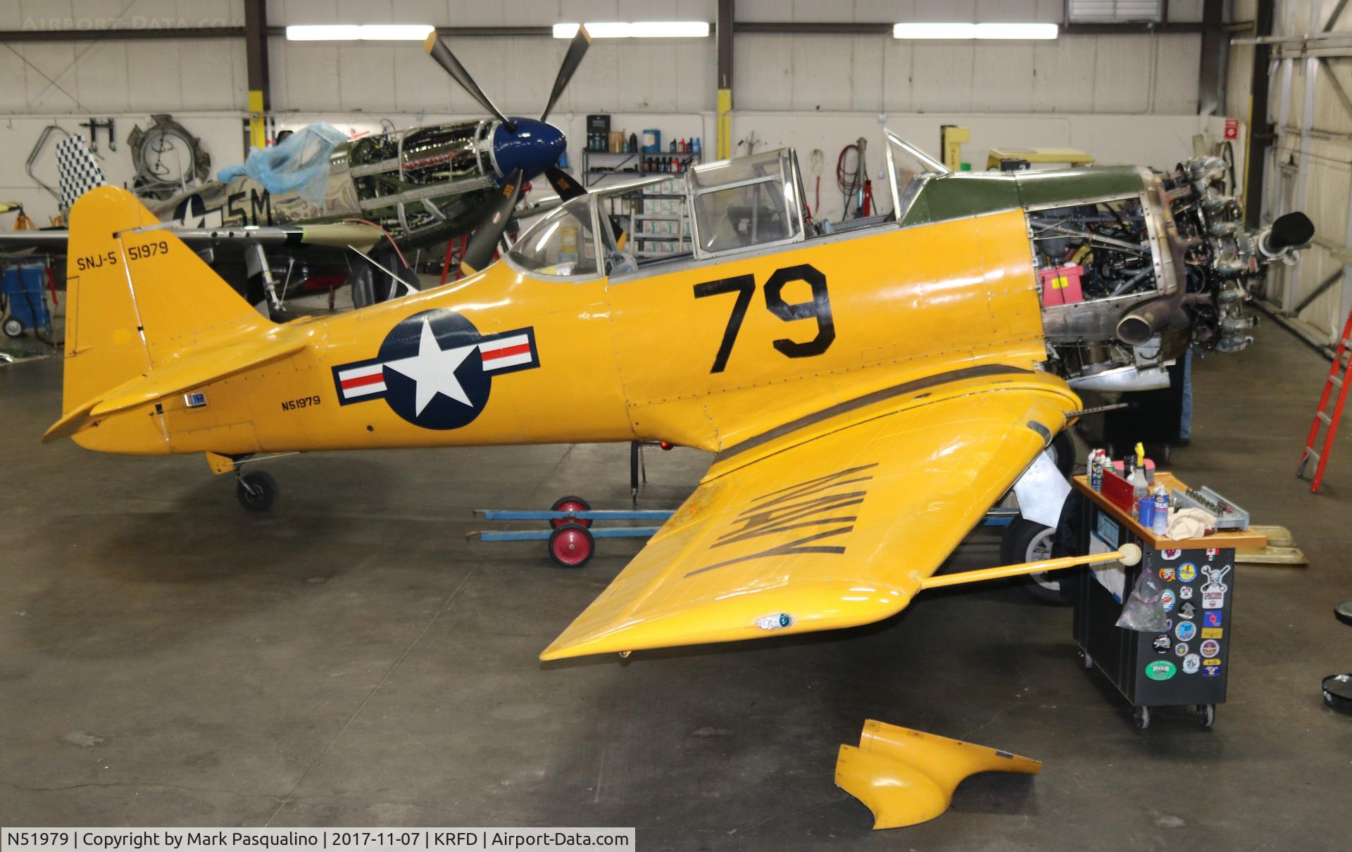 N51979, 1944 North American SNJ-5 Texan Texan C/N 51979, North American SNJ-5