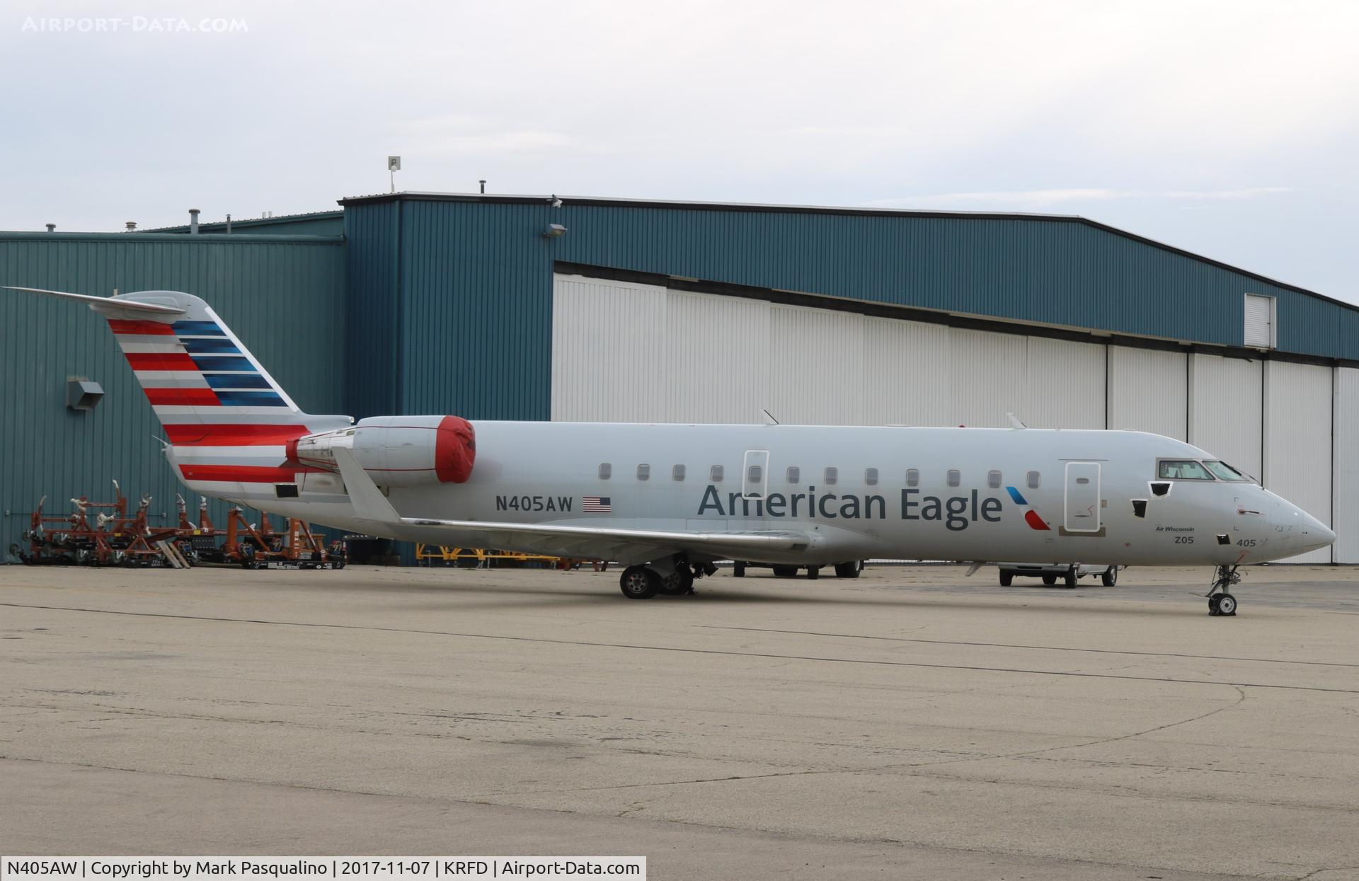 N405AW, 1999 Bombardier CRJ-200LR (CL-600-2B19) C/N 7362, CL-600-2B19