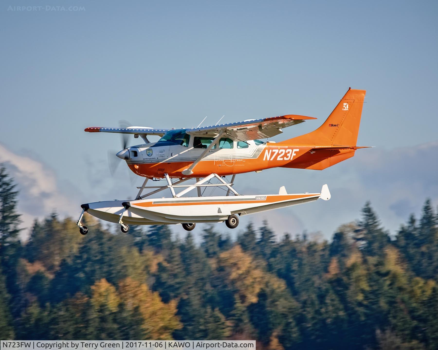 N723FW, Cessna U206G Stationair C/N U20606714, KAWO