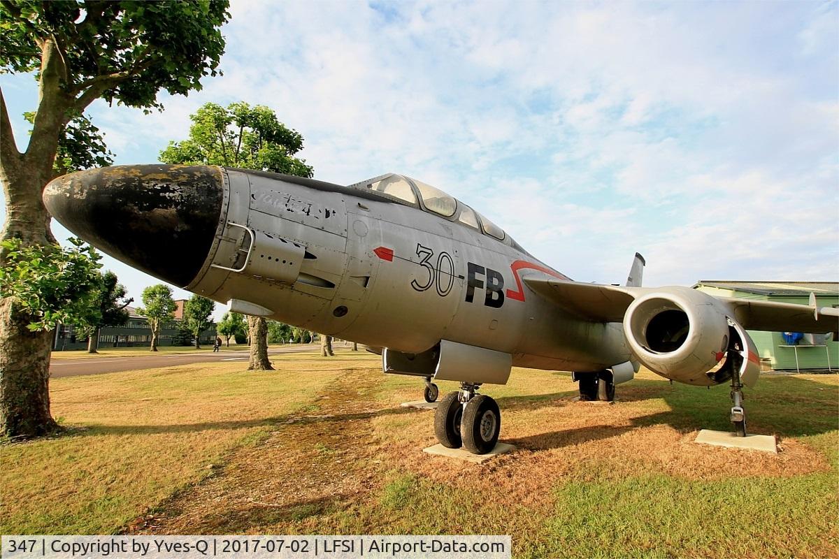 347, 1959 Sud Aviation SO.4050 Vautour IIN C/N 114, Sud Aviation SO.4050 Vautour IIN, Preserved at St Dizier-Robinson Air Base 113 (LFSI)