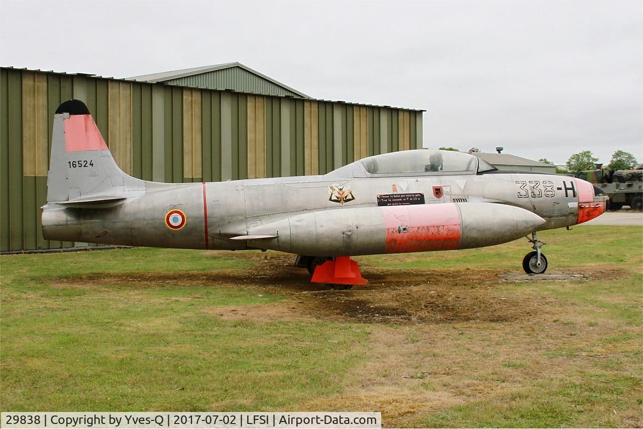 29838, 1952 Lockheed T-33A Shooting Star C/N 580-8144, Lockheed T-33A Shooting Star, Preserved at St Dizier-Robinson Air Base 113 (LFSI)