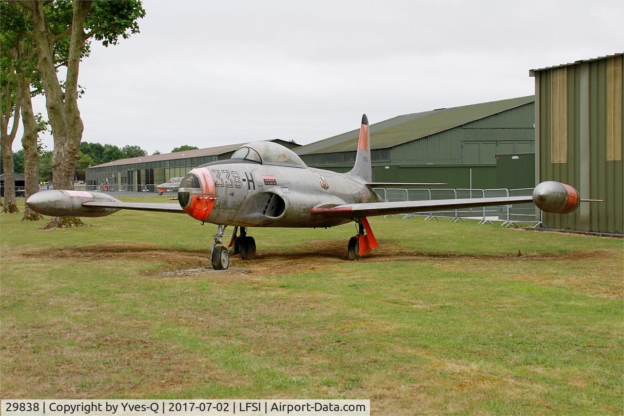 29838, 1952 Lockheed T-33A Shooting Star C/N 580-8144, Lockheed T-33A Shooting Star, Preserved at St Dizier-Robinson Air Base 113 (LFSI)
