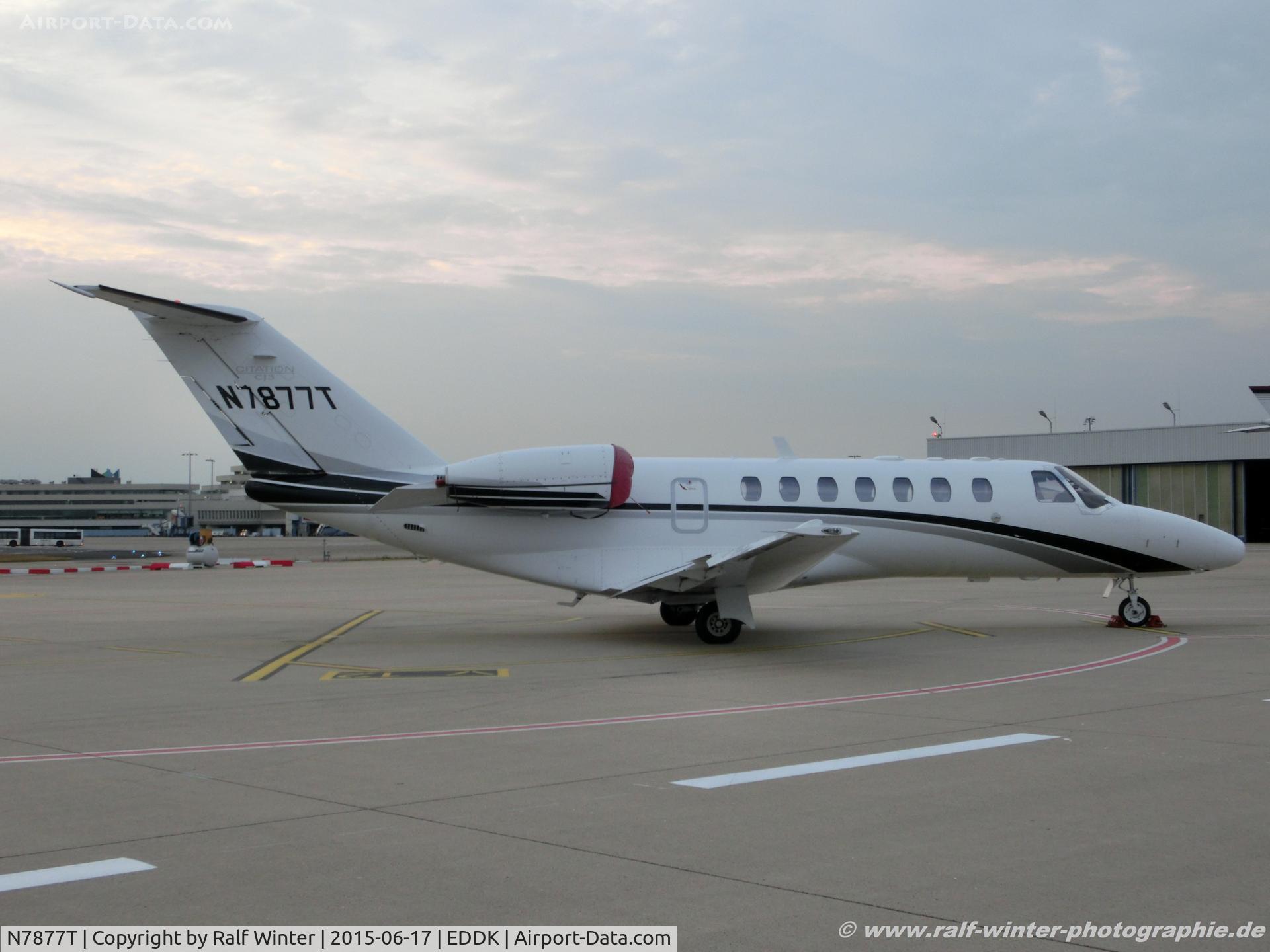 N7877T, 2006 Cessna 525B CitationJet CJ3 C/N 525B0077, Cessna 525B CitationJet CJ3 - Jet Duluth - 525B0077 - N7877T - 17.06.2015 - CGN