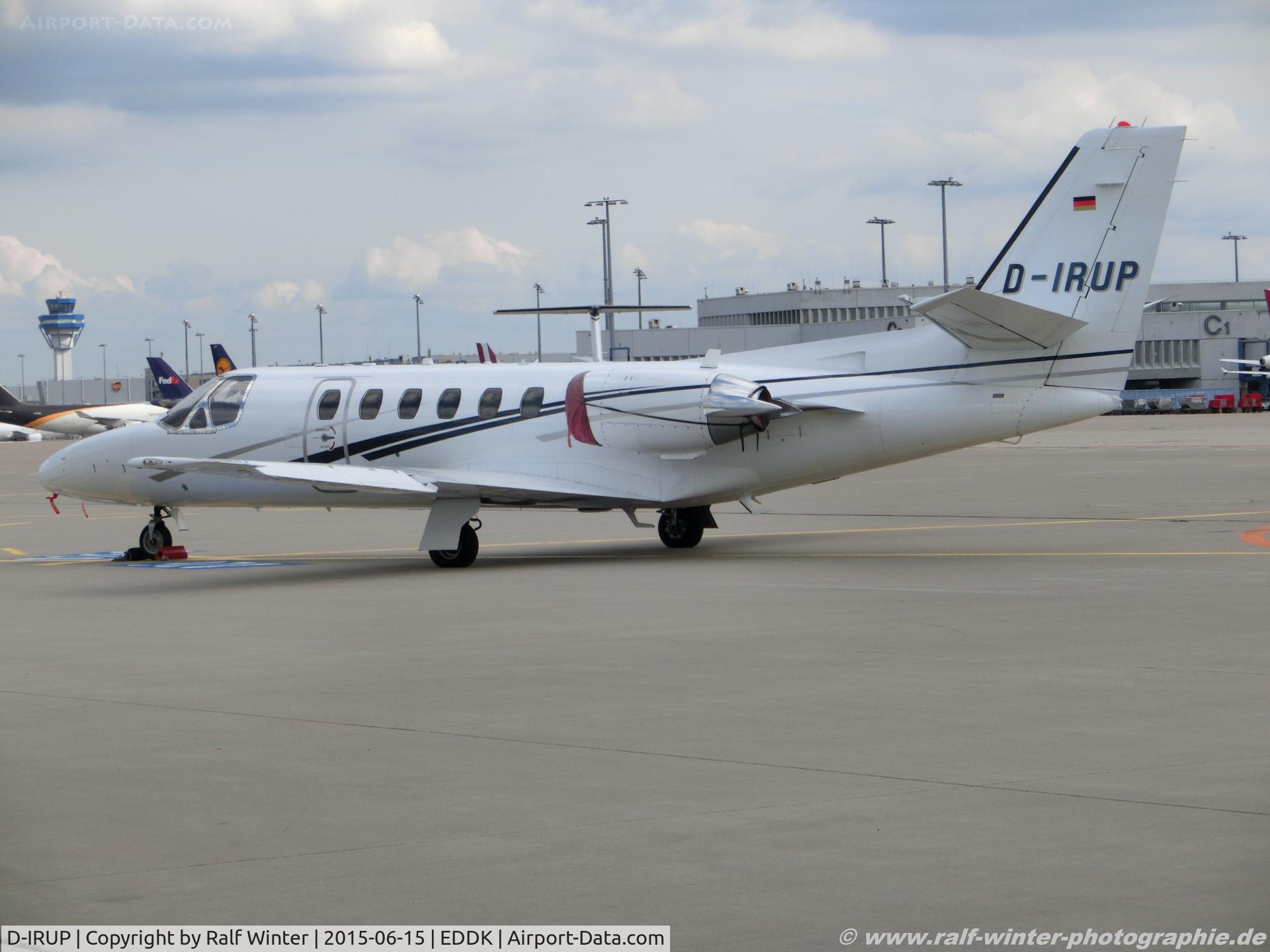 D-IRUP, 1988 Cessna 551 Citation II/SP C/N 551-0572, Cessna 551 Citation  2SP - AXX Advance Air - 551-0572 - D-IRUP - 15.06.2015 - CGN