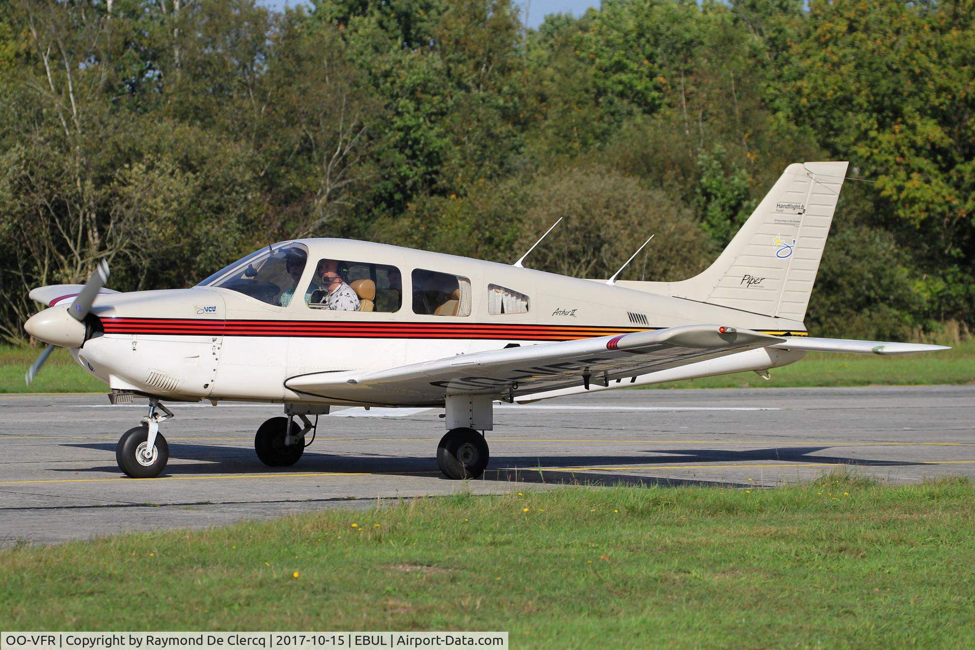 OO-VFR, Piper PA-28-181 Archer II C/N 2890200, At home base Ursel.