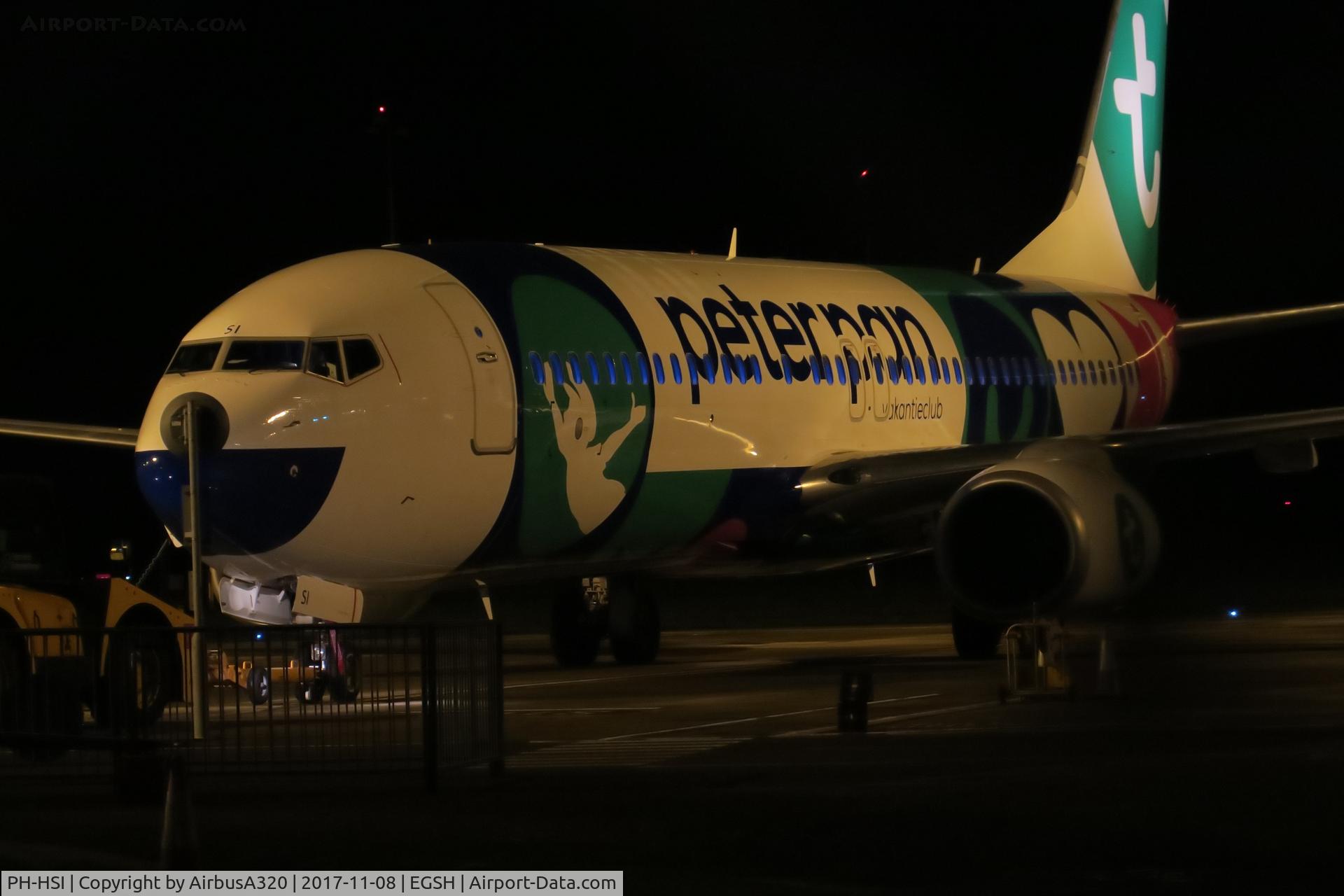 PH-HSI, 2013 Boeing 737-8K2 C/N 42148, Rolled out in special Peter Pan livery at NWI