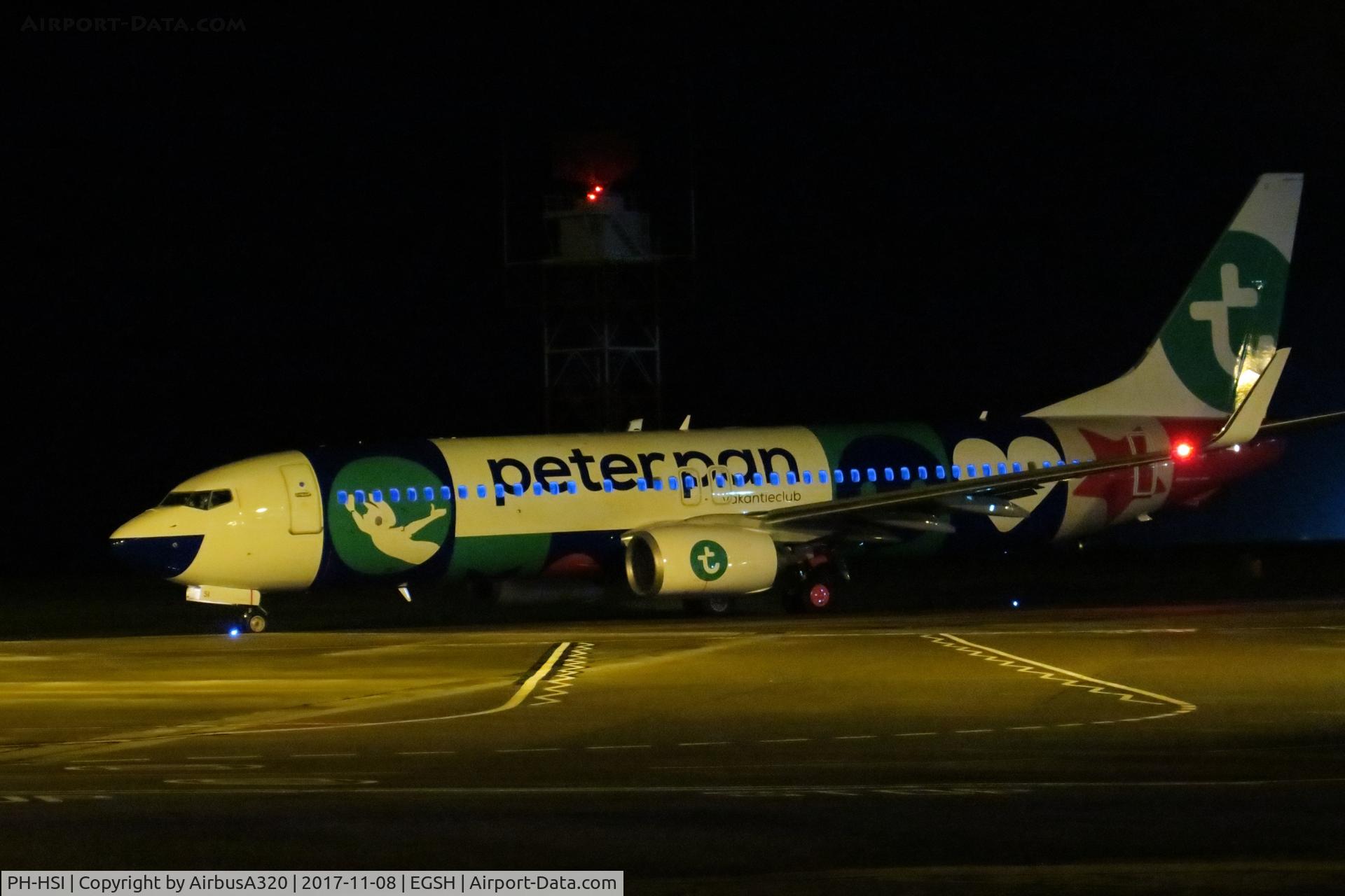 PH-HSI, 2013 Boeing 737-8K2 C/N 42148, Rolled out in special Peter Pan livery at NWI