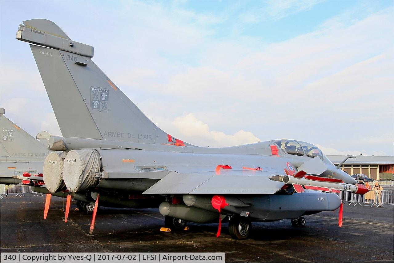 340, Dassault Rafale B C/N 340, Dassault Rafale B, Static display, St Dizier-Robinson Air Base 113 (LFSI) Open day 2017