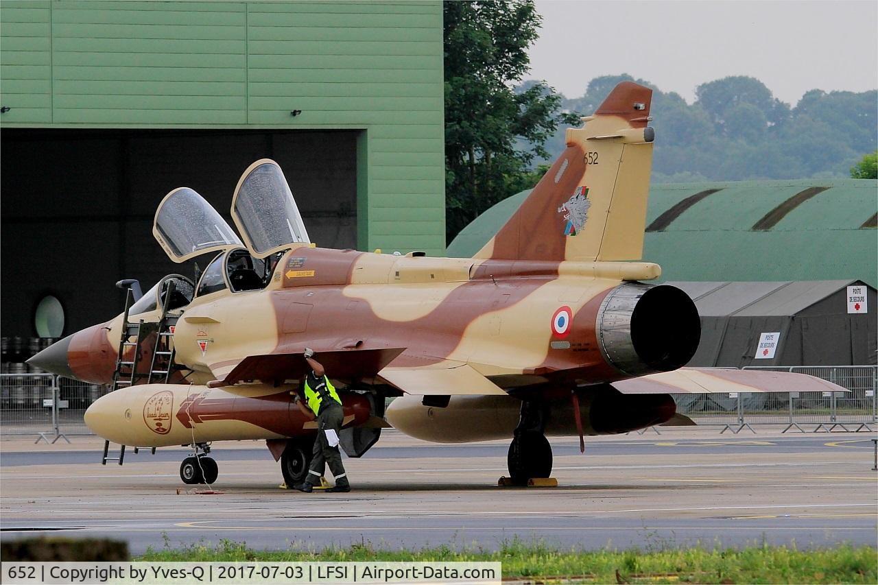 652, Dassault Mirage 2000D C/N 507, Dassault Mirage 2000D, Flight line, St Dizier-Robinson Air Base 113 (LFSI) Open day 2017