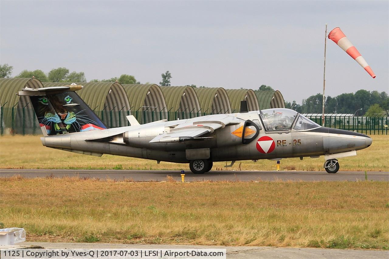 1125, Saab 105OE C/N 105425, Saab 105OE, Holding point rwy 29, St Dizier-Robinson Air Base 113 (LFSI) Open day 2017