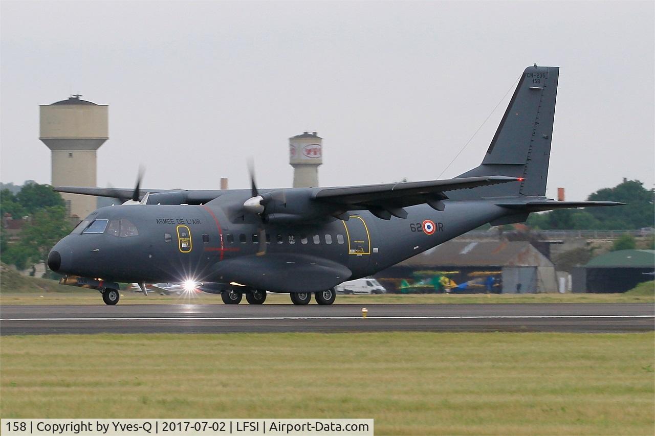 158, Airtech CN-235-200M C/N C158, Airtech CN-235-200M, Landing rwy 29, St Dizier-Robinson Air Base 113 (LFSI) Open day 2017