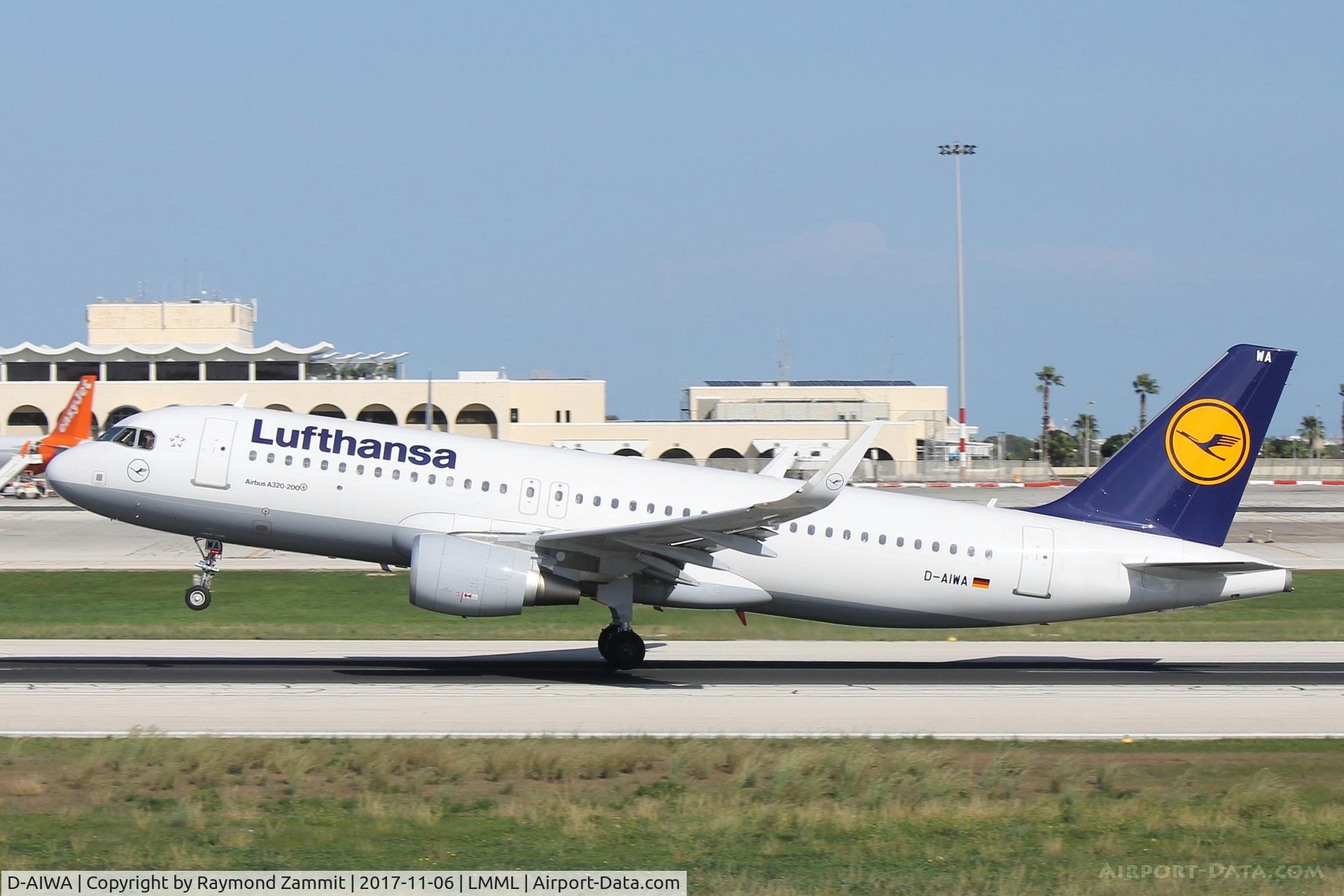 D-AIWA, 2017 Airbus A320-214 C/N 7681, A320 D-AIWA Lufthansa
