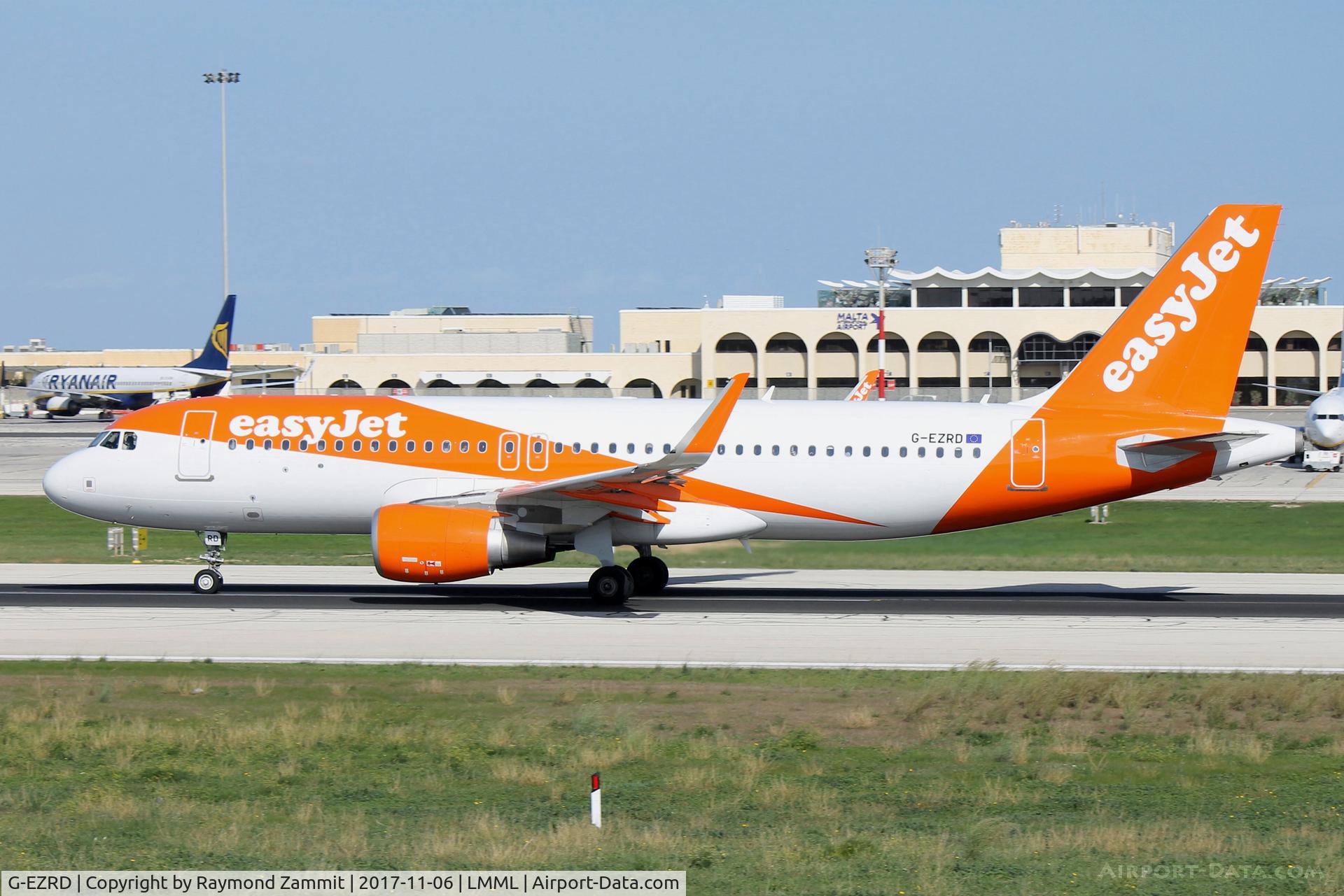 G-EZRD, 2017 Airbus A320-214 C/N 7660, A320 G-EZRD Easyjet