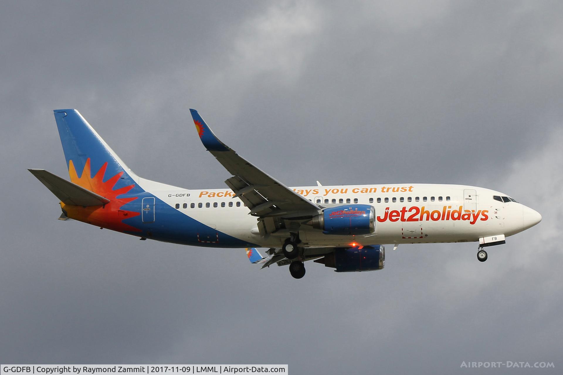 G-GDFB, 1992 Boeing 737-33A C/N 25743, B737-300 G-GDFB Jet2Com