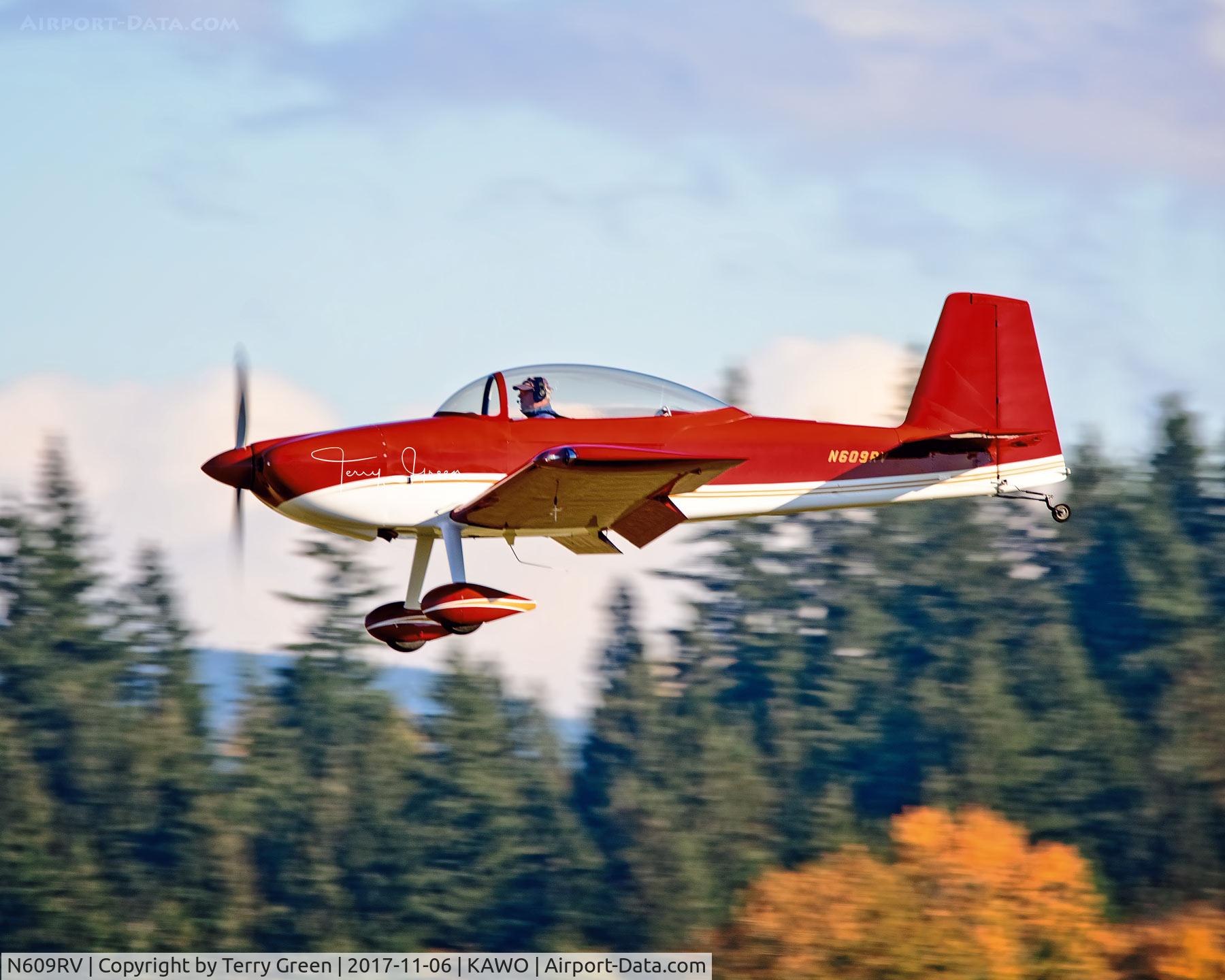 N609RV, 2016 Vans RV-8 C/N 80609, KAWO